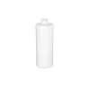 6 oz.White HDPE 24-410 Cylinder Round Plastic Bottle  50% OFF