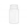2 oz. White Round (60 cc) 33-400 HDPE Round Plastic Packer Bottle-Berry Plastics
