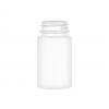 2 oz. White Round (60 cc) 33-400 HDPE Round Plastic Packer Bottle-CRC Non Dispensing Cap