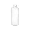 2 oz. White 20-410 Cylinder Round Squeezable LDPE Opaque Plastic Bottle-Cook Plastics