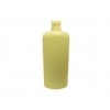 6 oz. Lt Yellow  Opaque HDPE Reverse Tapered Oval 22-415 Plastic Bottle