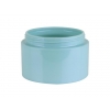 6.67 oz. Blue Light Iridescent (200 ml) Plastic Single Wall 73mm  Round  PP Jar w/ Copper Cap  (2 pc. set)  35% OFF