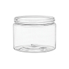 12 oz. Clear PET 89-400 Plastic (BPA Free) Single Wall Jar