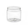 16 oz. Clear PET 89-400 Plastic (BPA Free) Single Wall Jar