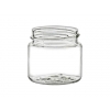 1 oz. Clear Plastic Single Wall 38-400 PET Jar (Stock Item)