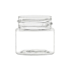 .5 oz. (1/2 oz.) Clear Plastic Single Wall BPA FREE 33-400 PET Jar w/ Colored Caps 2 pc. 35% OFF