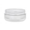 4 oz. Frosted Other Plastic Round Low Profile Double Wall 89-400 Jar (CSI)