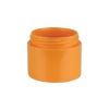 1.5 oz. Orange (50 ml) Iridesent Double Wall 52 mm Plastic Jar with Copper Empress Cap (2 pc) 35% OFF