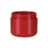 2 oz. Red Iridescent Plastic Double Wall 58-400 Jar with Red Jar Cap 40% OFF
