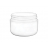 1 oz. White Plastic Double Wall 53-400 PP Jar (Stock Item)