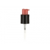 20-410 Black-Pink Plastic PAV Treatment Pump w/ 200 mcl output, Lock-Up Head & 5 1/8 in. diptube