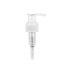 24-410  White Plastic Lotion Pump w/ Lock Up Head, 8 3/4 in. diptube  & 1.2 cc Output  VOLUME DISCOUNT