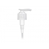 24-410  White Plastic Lotion Pump with Lock Down Saddle Head (8 3/4 in diptube)  50% OFF NEW