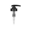 28-400 Black Smooth PP Plastic SD 200 Lotion Pump- Lock-Down Head-2 cc OP & 7 1/16 in. DT