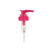 28-400  Pink Translucent Plastic Lotion Pump