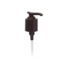 28-415 Brown Plastic Lotion-Soap Pump w/ Lock-Down Head, 2 cc Output & 8 5/16 in. Dip Tube