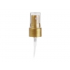 20-410 Gold Metallic Fine Mist Plastic Pump Sprayer (3 1/2 in diptube)