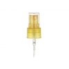 20-410 Orange Yellow Translucent Smooth PP Plastic Fine Mist Pump Sprayer w/ 5 1/4 in. dip tube (Surplus)