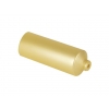 4 oz Yellow  (light) 22-400 LDPE (Open End) Plastic Tube