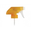 28-400 Orange/Natural Translucent Trigger Sprayer (Spray/Off Nozzle)