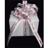 25 yd. spool of 5/8 in. White/Red My Favorite Valentine Satin Ribbon 40% OFF