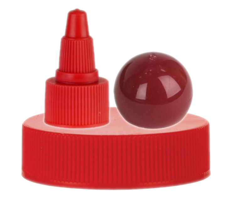 Red-Cranberry-Burgundy Plastic Caps