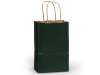 Green Hunter Small (Rose) Paper Kraft Gift Bag (5.5 in. x 3.25 in. x 8 in.) 100% Recycled