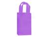 Small (Rose) Lavender Plastic Frosted Gift Bag (5.5 in. x 3.25 in x 8 in) 100% Recycled VOLUME DISCOUNTS