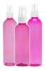 pink-magenta plastic spray bottles