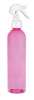 8 oz. Pink 24-410 PET (BPA Free) Semi-Translucent Bullet Round Plastic Bottle-Mini Trigger