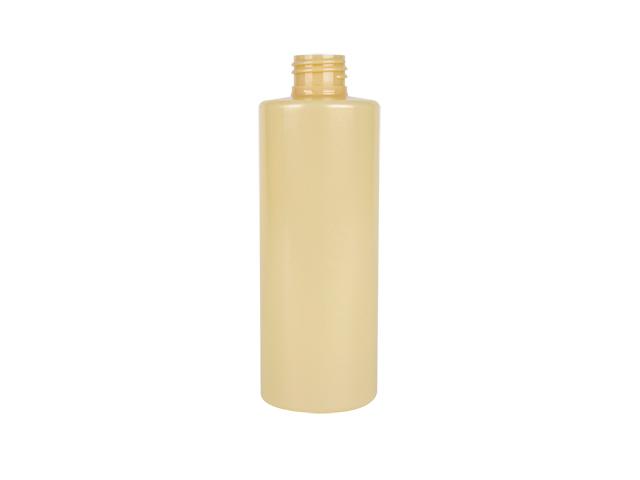 3 oz. Yellow Cylinder Round Squeezable 20-410 PET Opaque Plastic Bottle w/ Colored Lid 60% OFF