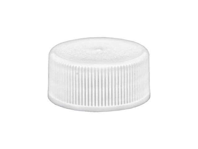 white plastic bottle caps