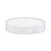 white flat ribbed