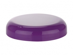 70-400 Purple Smooth Dome PP Plastic CT Jar Cap-Foam Liner