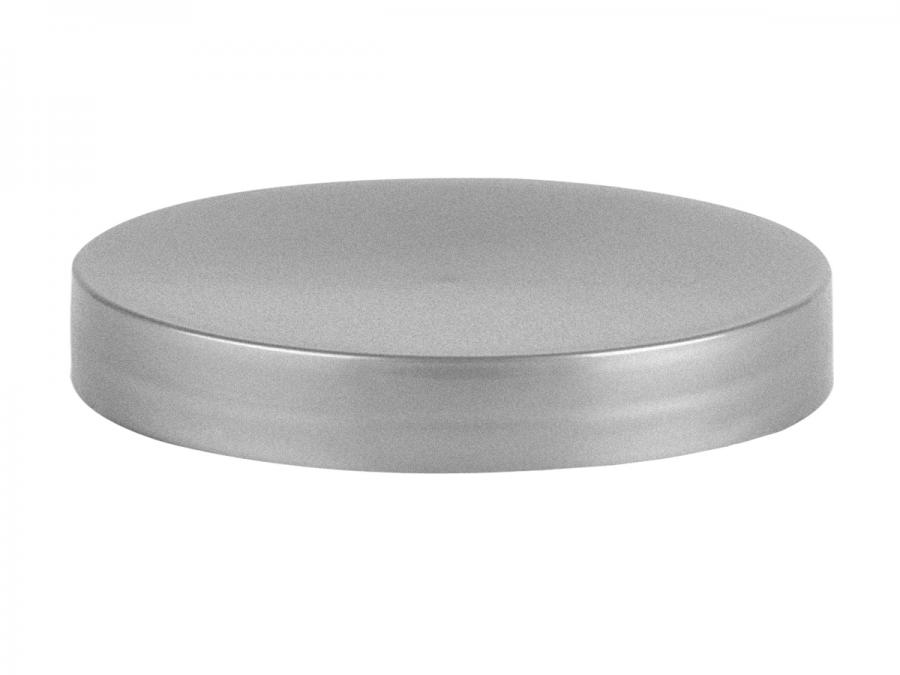 70-400 Silver Smooth Continuous Thread Flat PP Plastic Jar Cap-Foam Liner (Phoenix)