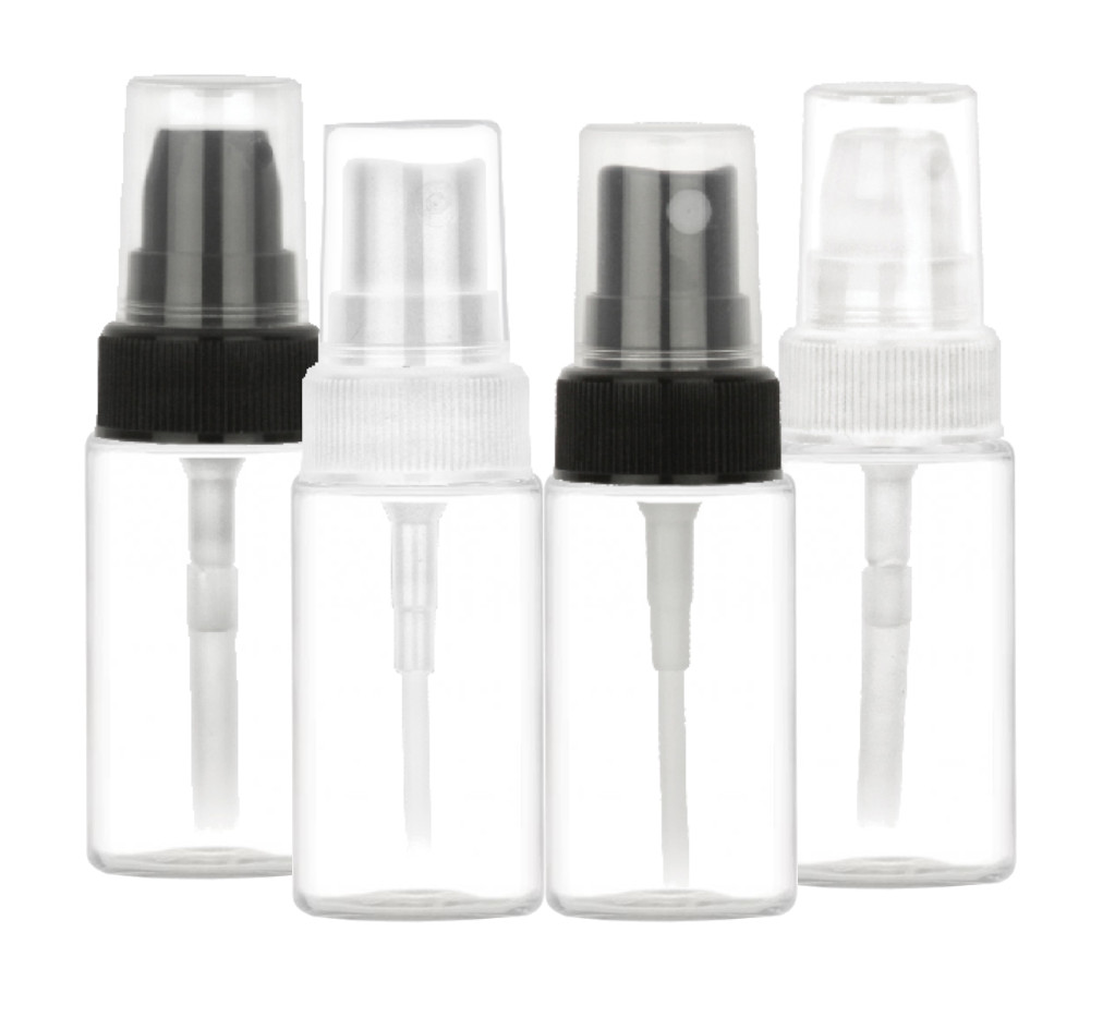 2Oz Plastic Squeeze Bottles 8Pcs Small Clear Empty Squirt Bottle