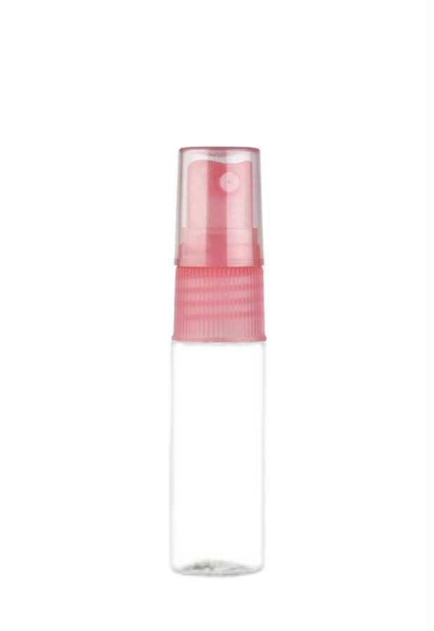 .5 oz. Clear 18-415 Round Cylinder (1/2 oz) PET Plastic Bottle-FM Sprayer