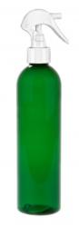 8 oz. Green 24-410 PET (BPA Free) Semi-Translucent Bullet Round Plastic Bottle-Mini Trigger (Silgan)