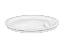 70 mm White PP Plastic Sealing Disk-Pull Tab-Fits Most 70 mm Jars