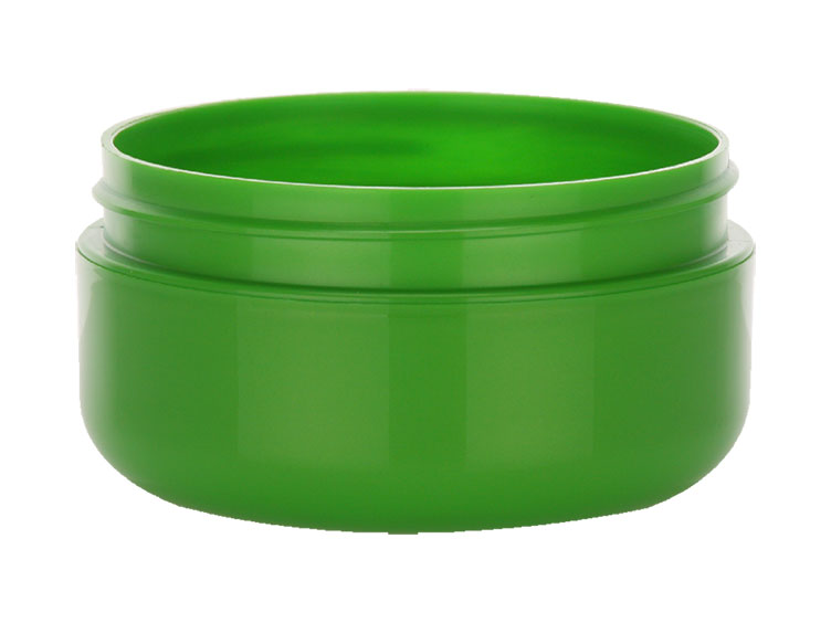  4 oz. Green PP Plastic Round Low Profile Double Wall 89-400 Jar-Cap (Delta)