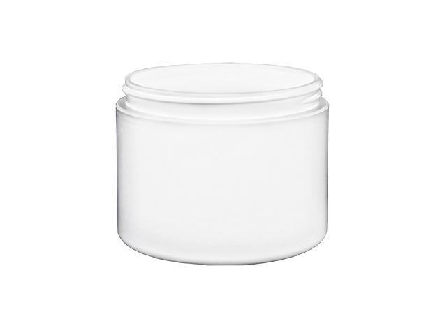 Flat Bottom 3oz Glass Jar and Black Dome Lid