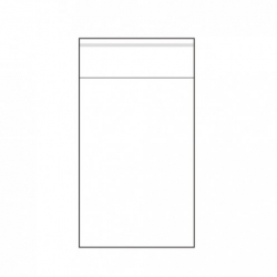 1 pk (100 ct.) 6x9 in. Clear Opp Bag w/ Self Adhesive Seal