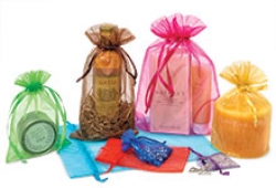 4.5 x 5.5 in. Organza Bag with Draw String-Mix-Match For Volume Discounts (12 pk.)