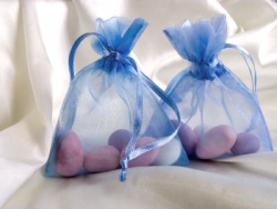 6 x 9 in. Organza Bag with Draw String in Colors (12 pk.) VOLUME DISCOUNTS