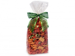 100 pk. Cellophane 6 x 3.25 x 13.5 in. Bags (Large Clear Acrylic Coated Polypropylene & Heat Seal-Able)