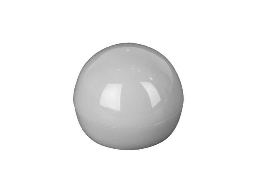 18-415 Gray Light Non Dispensing Plastic Ball Bottle Cap w/ Valve Seal