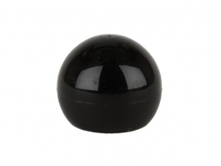 20-415 Black Non Dispensing Ball Bottle Cap w/ Plug Seal