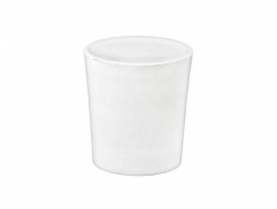 20-415 White Non Dispensing Empress Style Bottle Cap