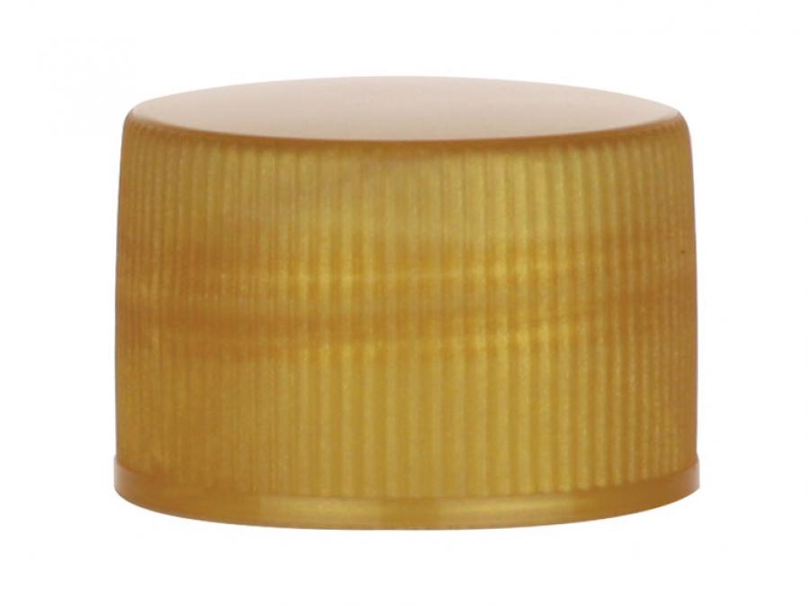 24-410 gold rustic plastic bottle cap