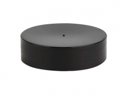 38-400 Black Smooth Non Dispensing Bottle-Jar Cap w/ F-217 Liner